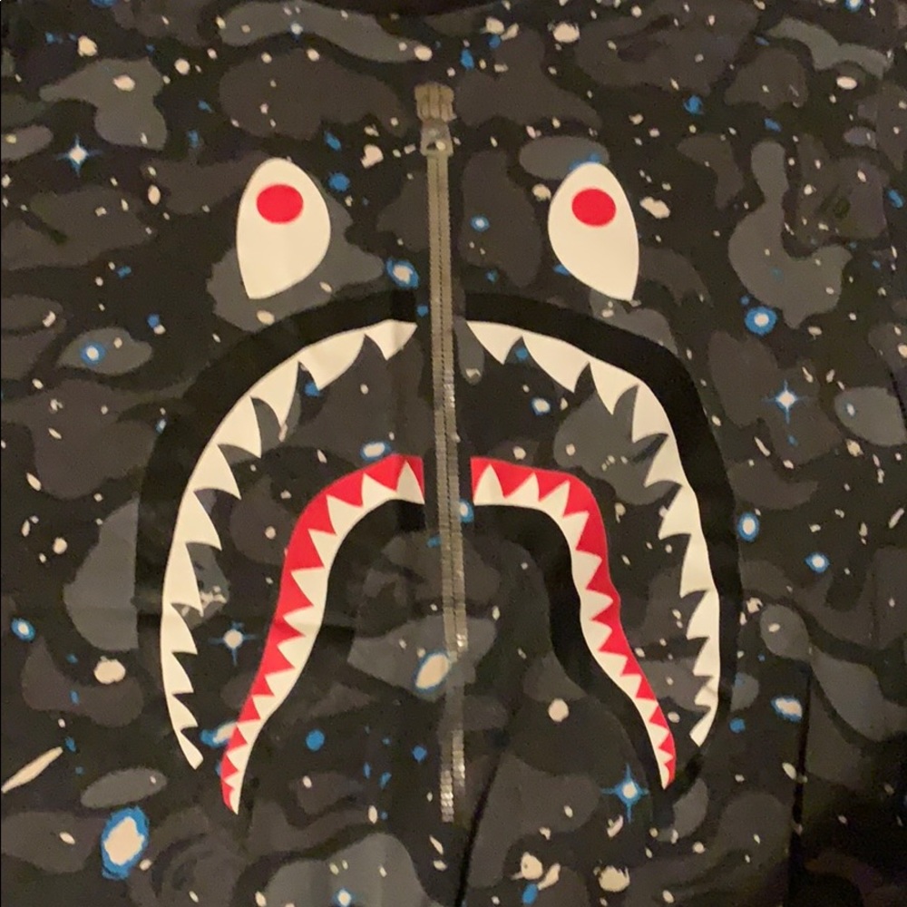 Bape galaxy shirt